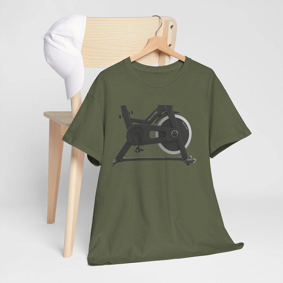 Spinning Bike T-Shirt – lightweight, breathable cotton designed for indoor cycling and workouts. Comfortable, durable, and perfect for active lifestyles.