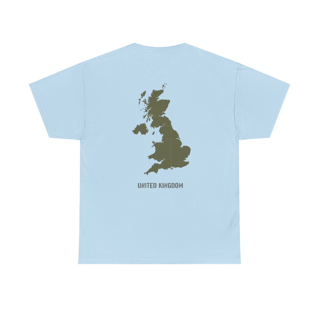 United Kingdom Map Tee — "GALLUS" Streetwear Graphic T-Shirt