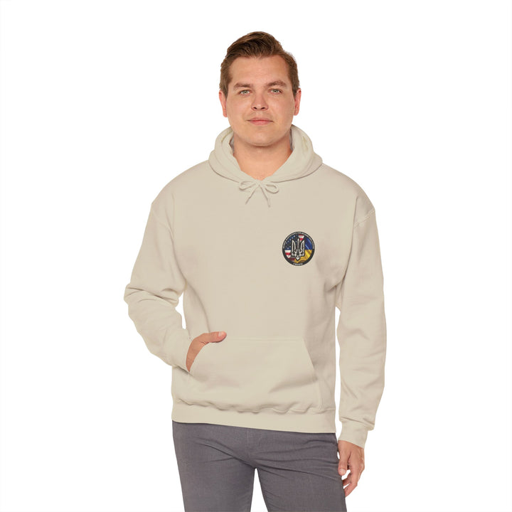 Ukraine Support Hoodie — RDCU US/UKRAINE Design