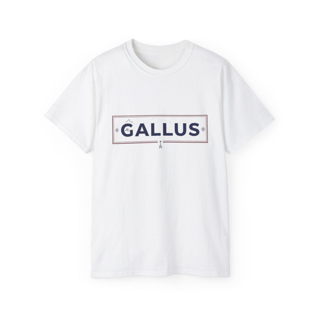 Gallus Logo T-Shirt — Vintage Boxed Graphic Tee