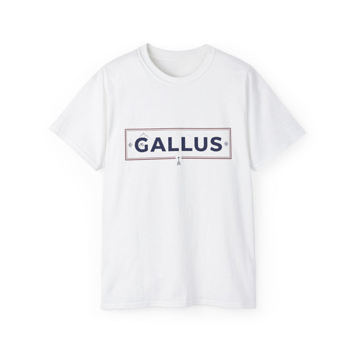 Gallus Logo T-Shirt — Vintage Boxed Graphic Tee