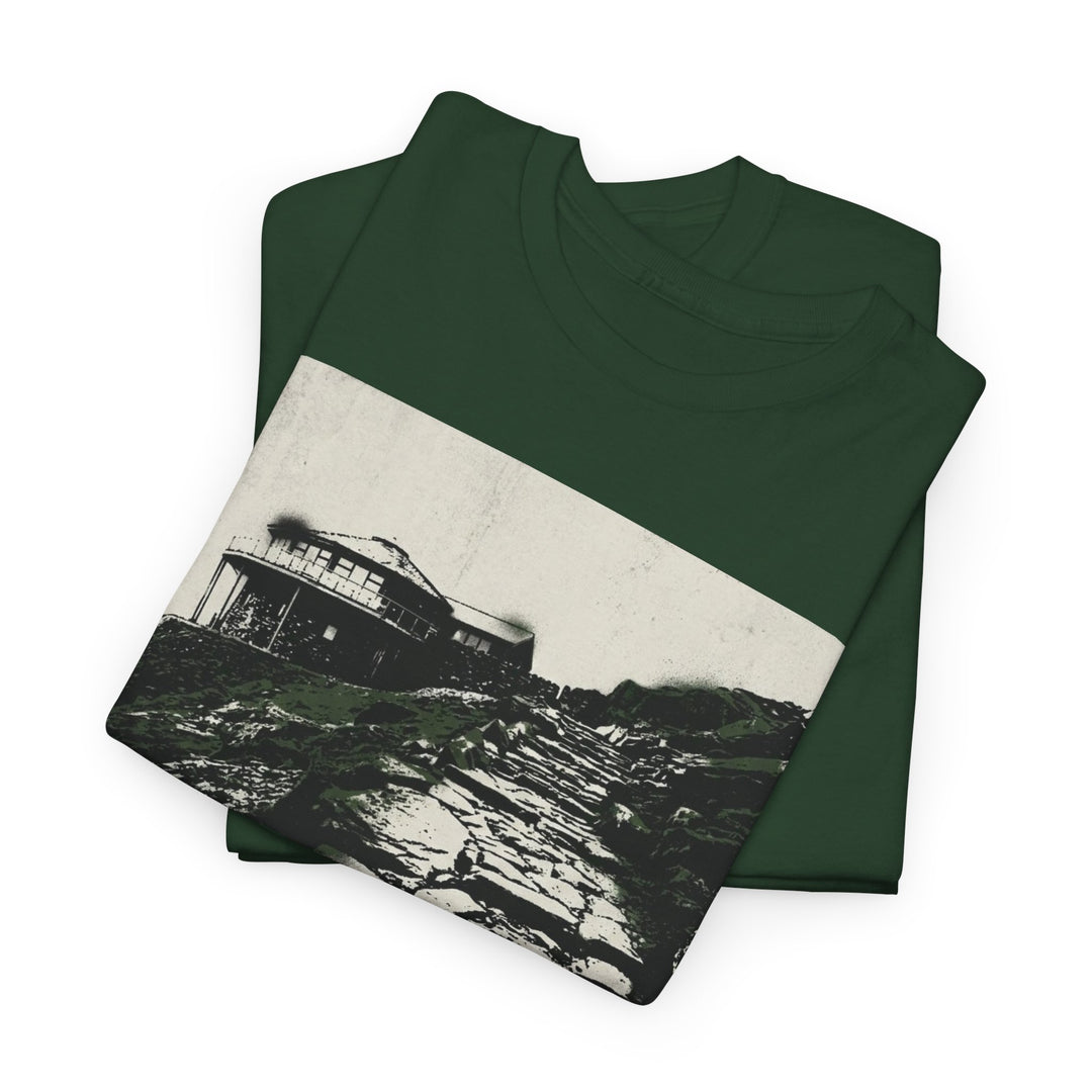 Snowdon 1085m Vintage Summit Tee — Mountain Coordinates Graphic T‑Shirt