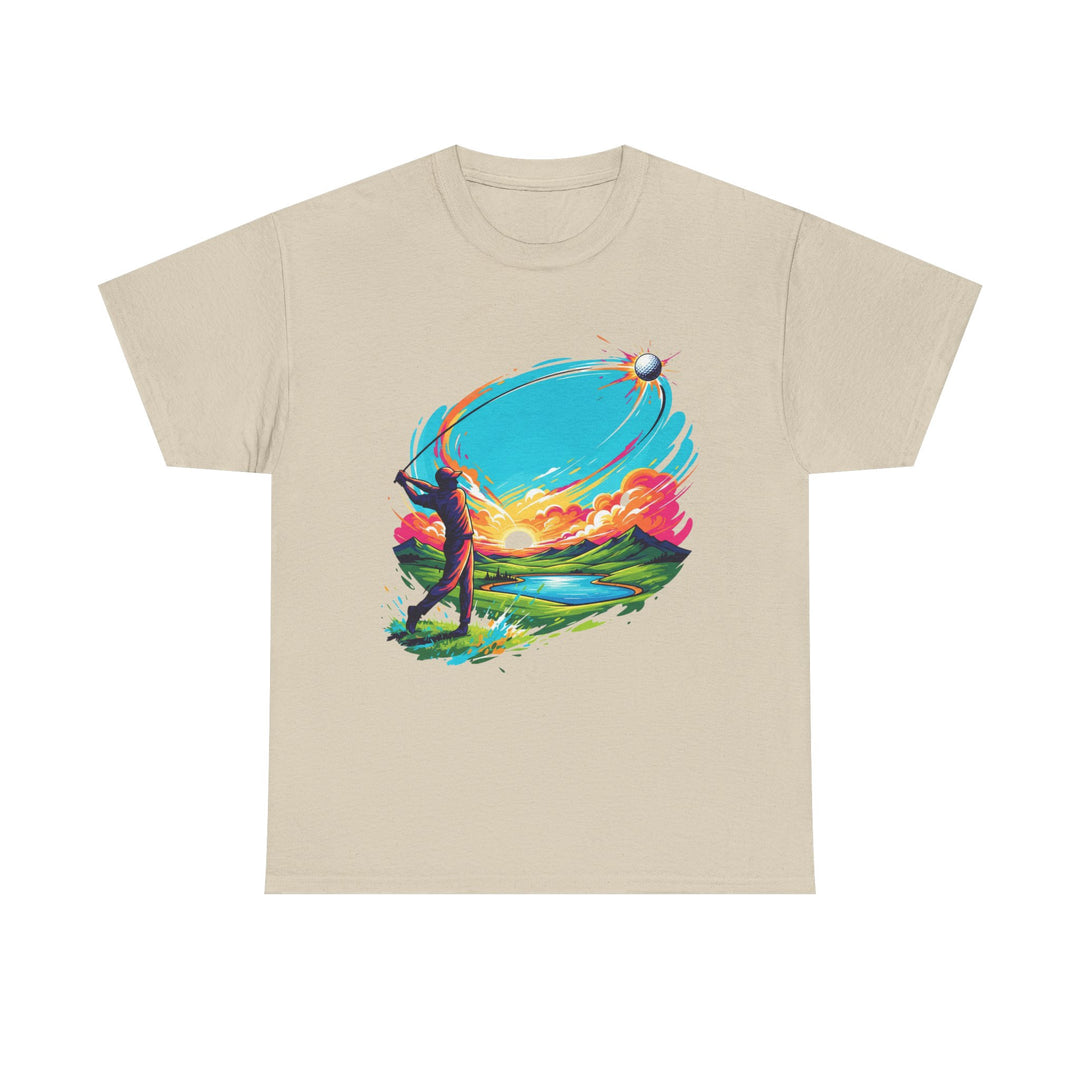 Golf Sunset T-Shirt for Golf Lovers