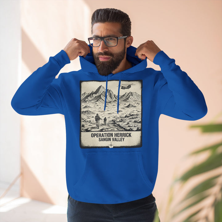 Op Herrick Sangin Valley Hoodie - Helmand Province Military Heritage