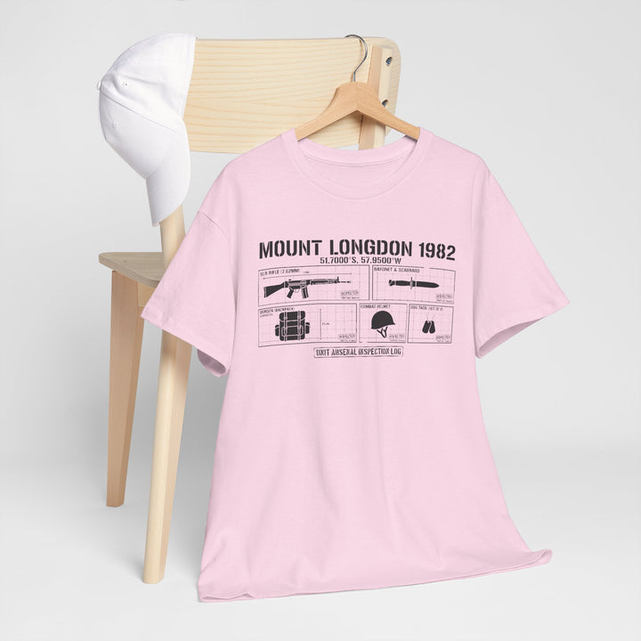 Mount Longdon 1982 T-Shirt — Falklands War Heritage Graphic