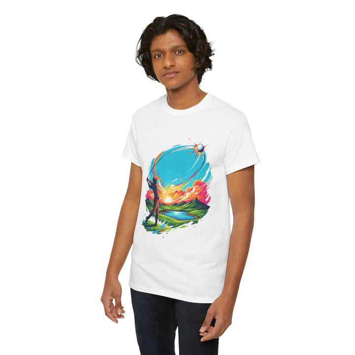Golf Sunset T-Shirt for Golf Lovers