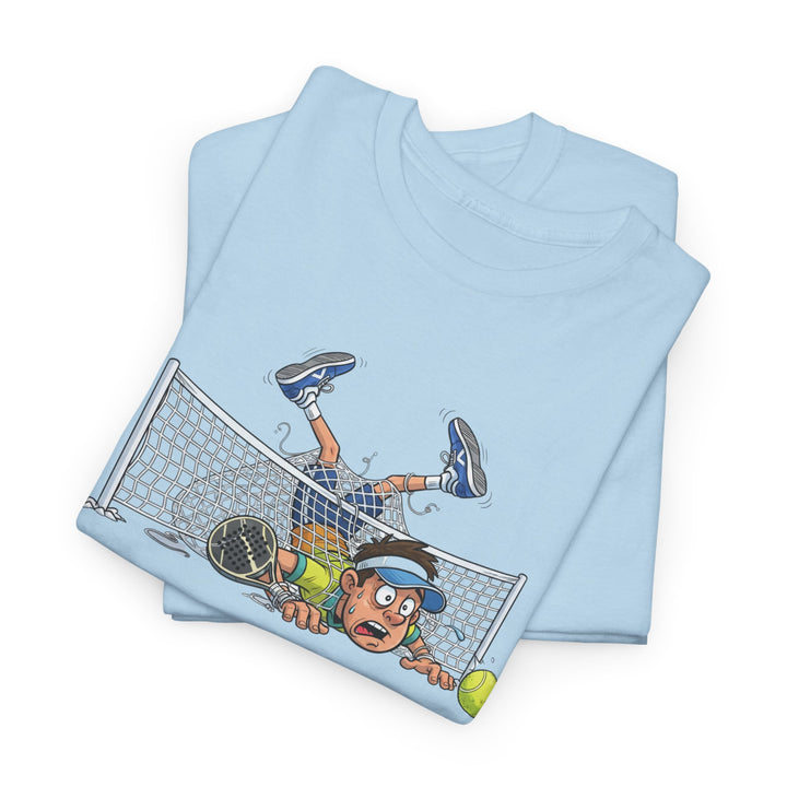 Padel Cartoon Goalie T-Shirt | Fun Padel Tee