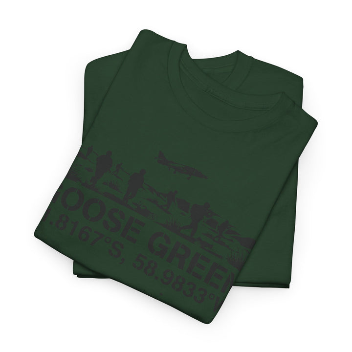 Goose Green 1982 T-Shirt — Falklands War Heritage Graphic