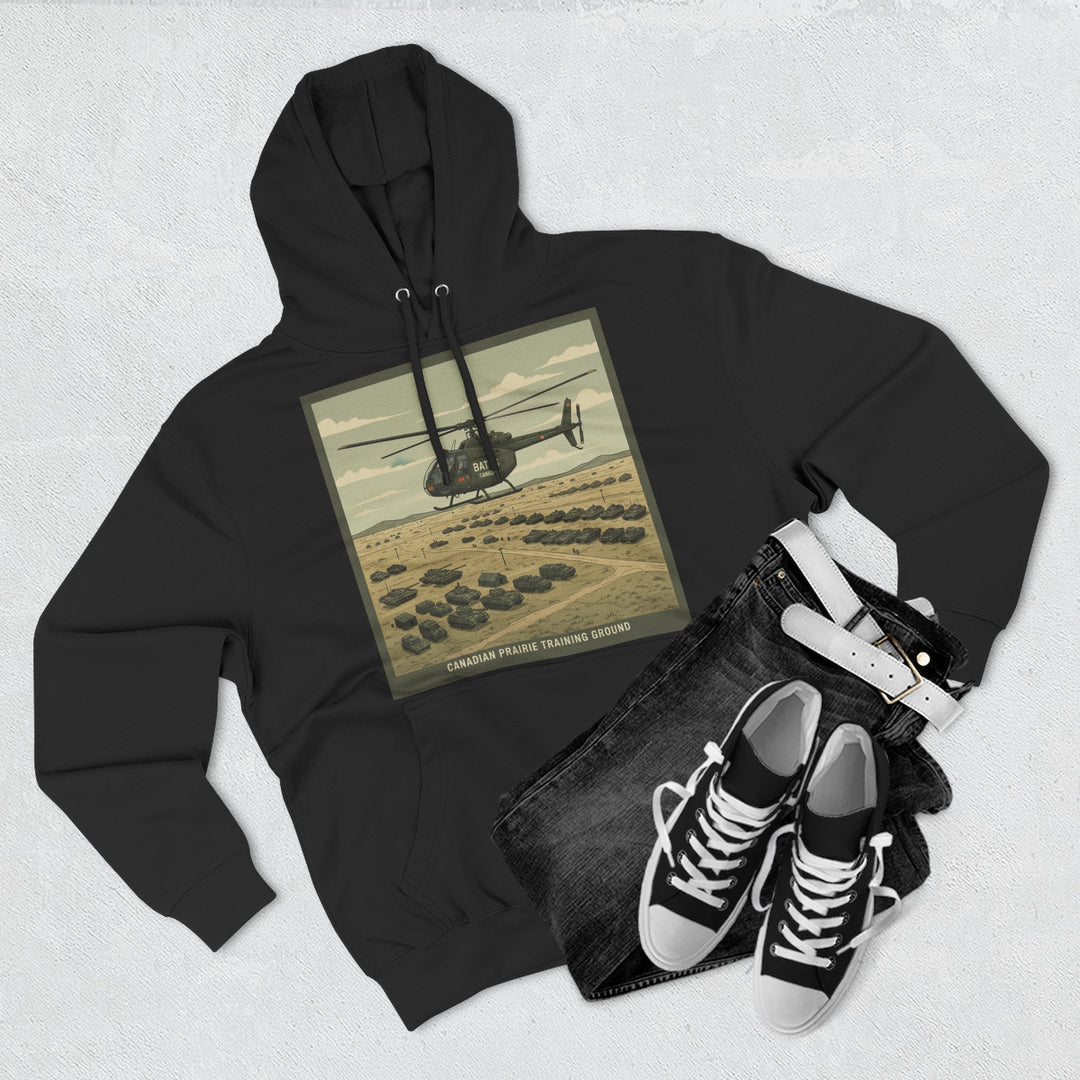 BATUS Canadian Prairie Helicopter Hoodie