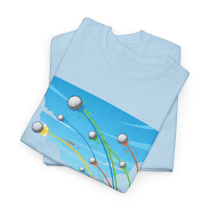 Golf Ball Flight T-Shirt | Golf Graphic Tee