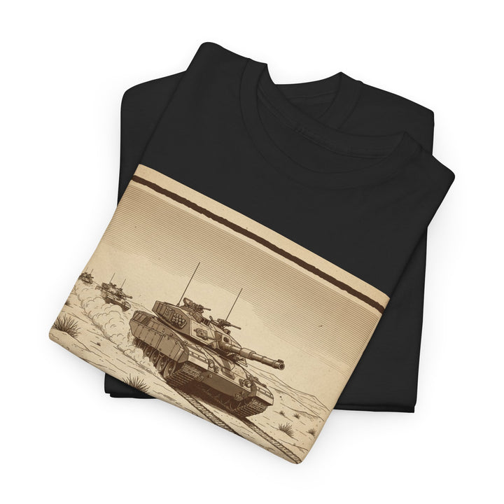 Challenger 2 Op Telic T-Shirt — Iraq 2003 Armoured Heritage Graphic