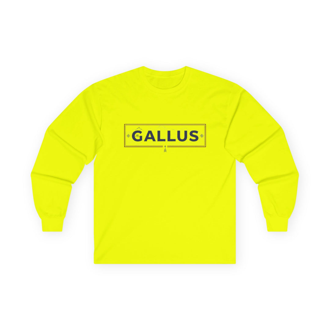 Spain Map Long Sleeve Tee — Gallus Logo Travel Shirt