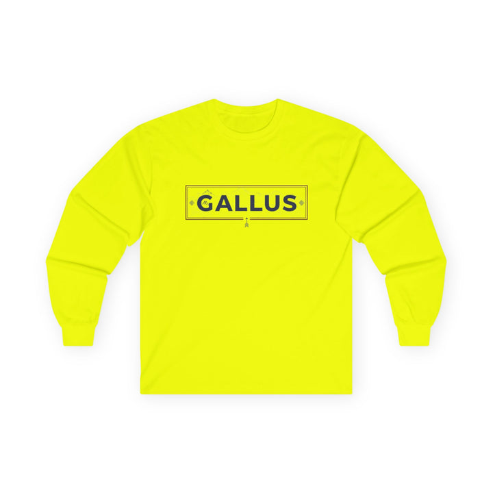 Spain Map Long Sleeve Tee — Gallus Logo Travel Shirt