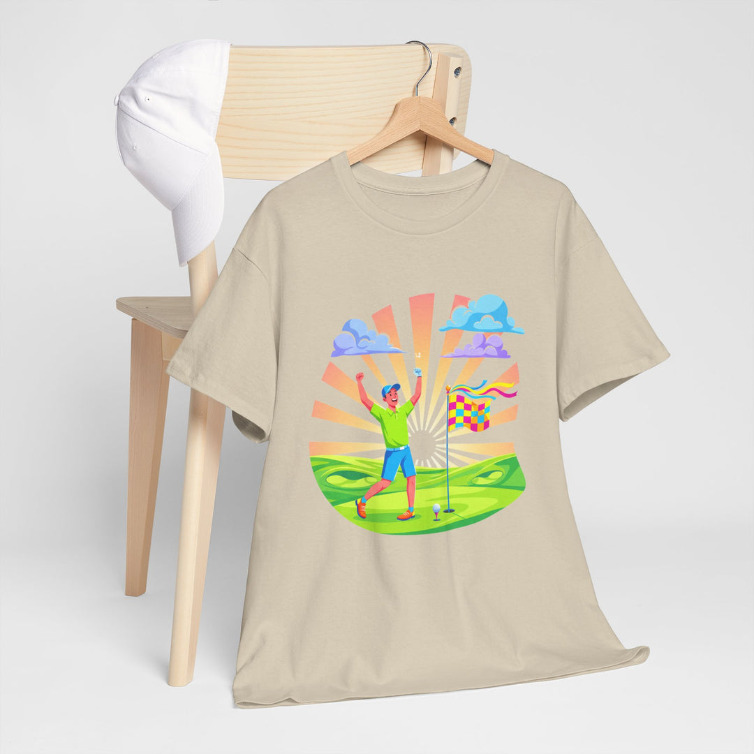 Golf Swing Silhouette Graphic Tee