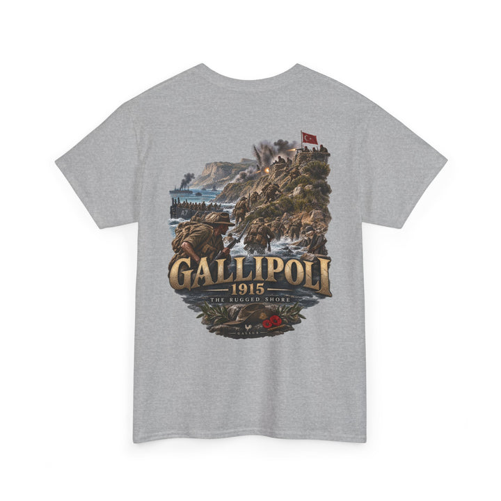 Gallipoli 1915 Memorial T-Shirt — ANZAC Remembrance Graphic Tee