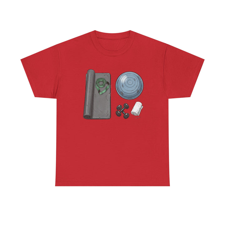 Pilates Kit Tee – soft, breathable cotton designed for Pilates workouts. Comfortable, flexible, and perfect for studio sessions, home practice, or casual wear.