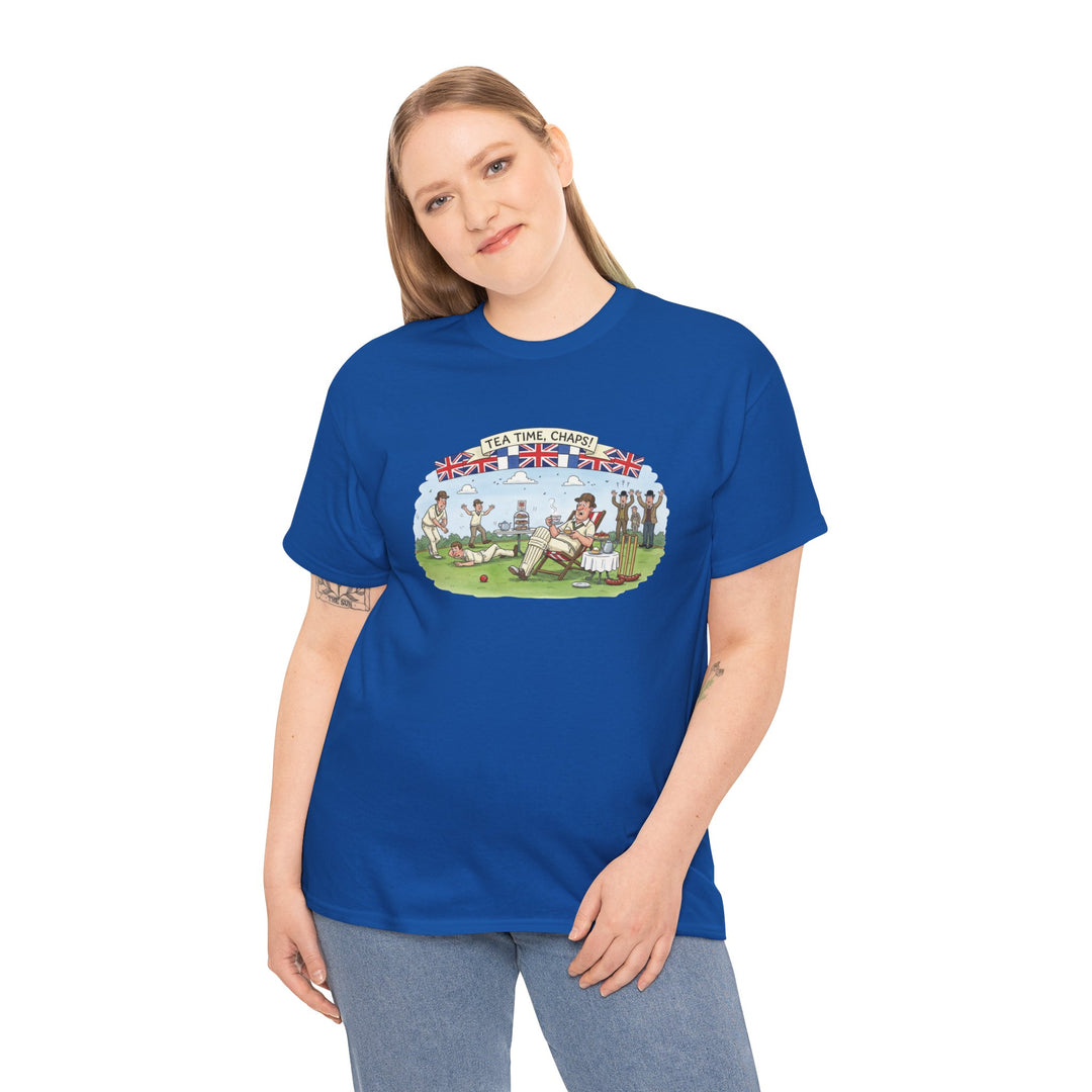 Cricket Tea Time Graphic T-Shirt for Fans