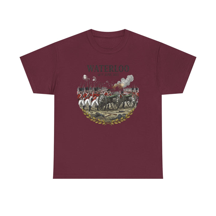 Waterloo 18th June 1815 T-Shirt — Historical Battle Commemorative Tee