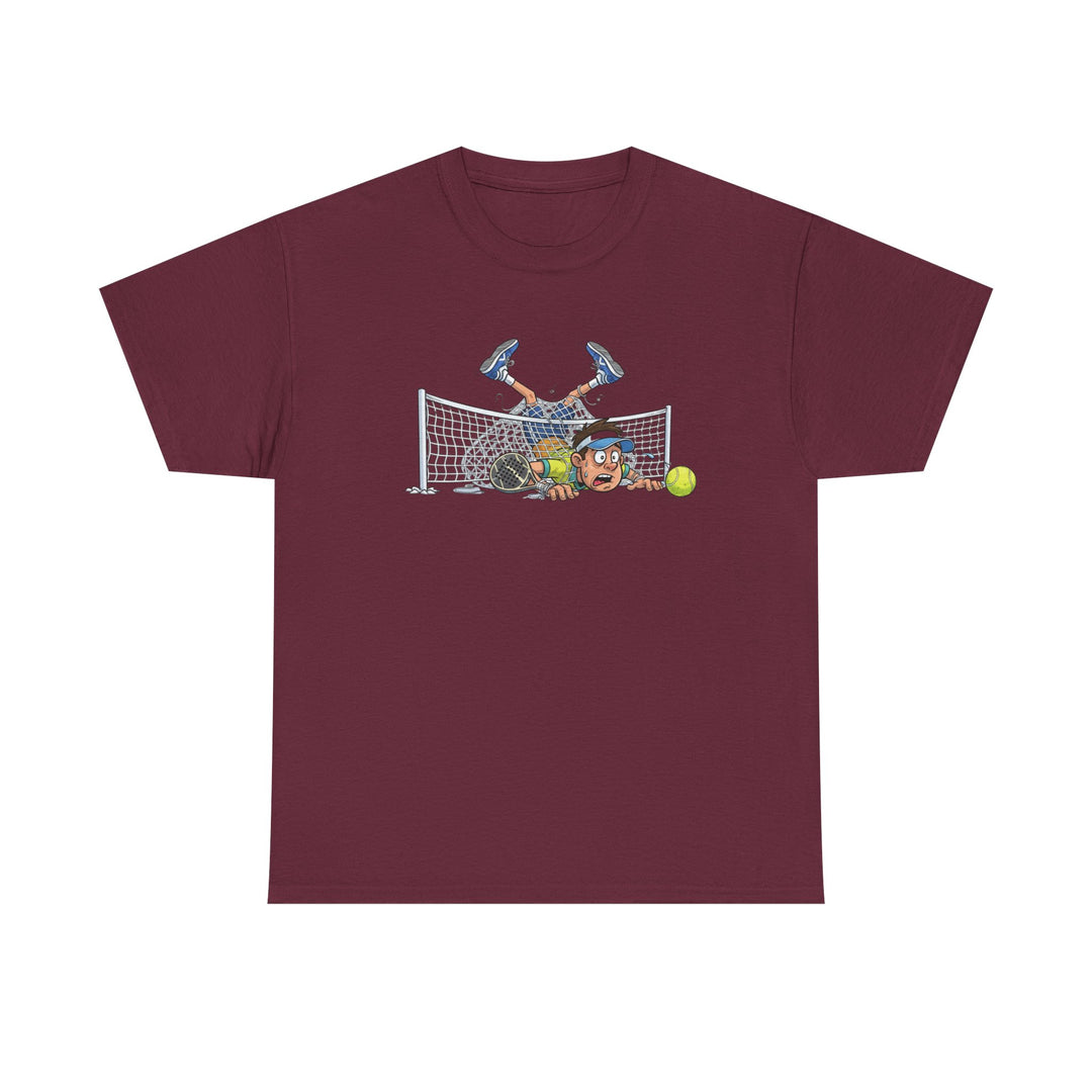 Padel Cartoon Goalie T-Shirt | Fun Padel Tee
