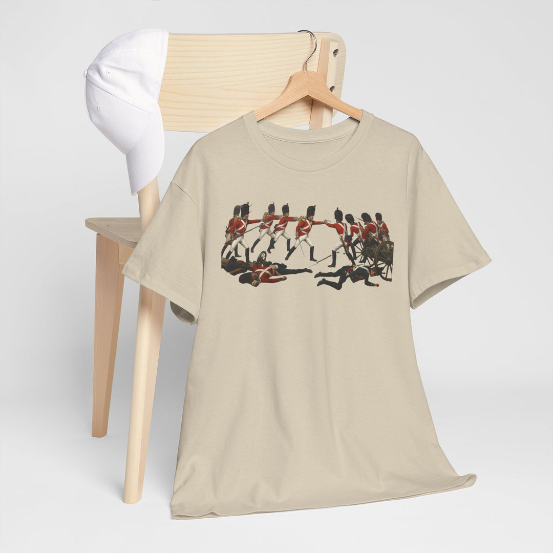 Waterloo Battle T‑Shirt — Historic Napoleonic War Commemorative Tee