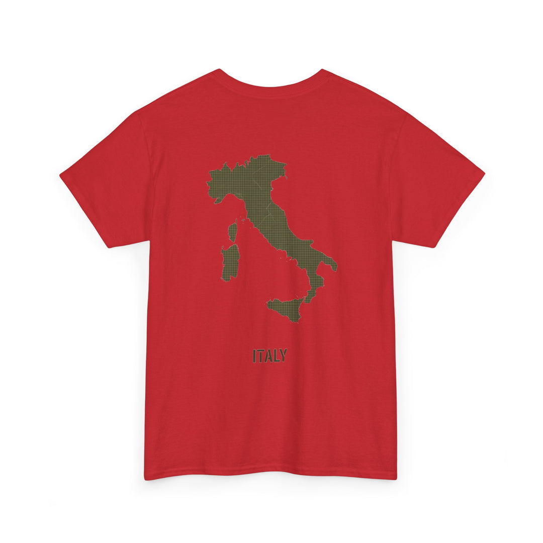 Italy Map T‑Shirt — Minimalist Travel Tee with &