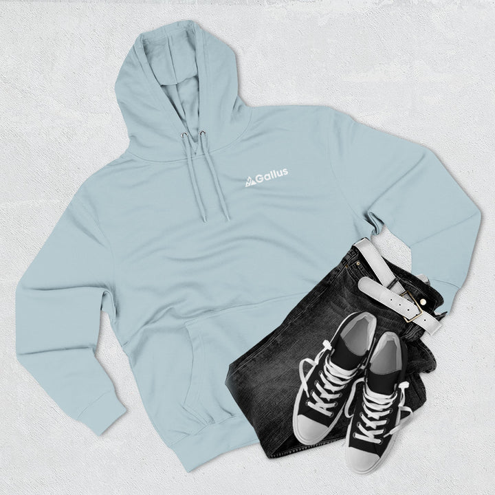 Gallus Explorer Hoodie — Minimal Logo Fleece Pullover