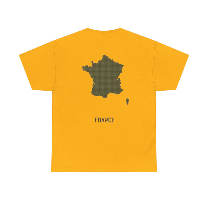 France Map Tee with "GALLUS" Chest Logo