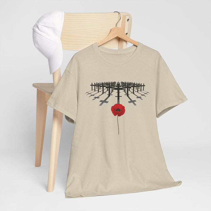 The Silent Field T-Shirt — Great War Heritage Graphic