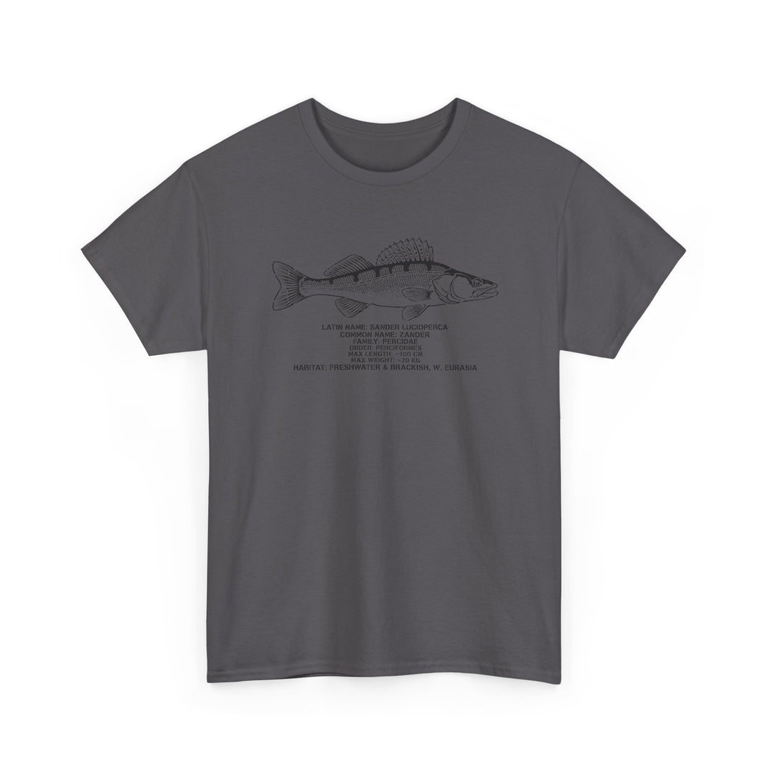 Walleye Fish (Zander) Illustration Tee | Fishing T-Shirt