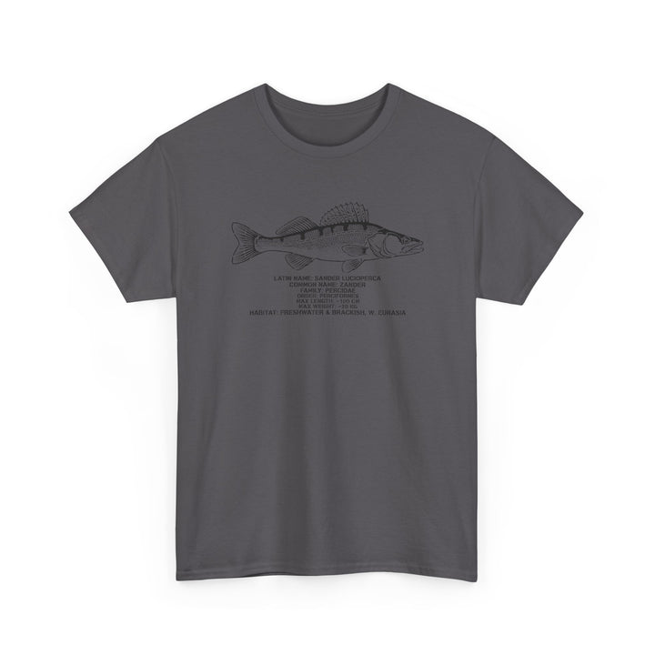 Walleye Fish (Zander) Illustration Tee | Fishing T-Shirt