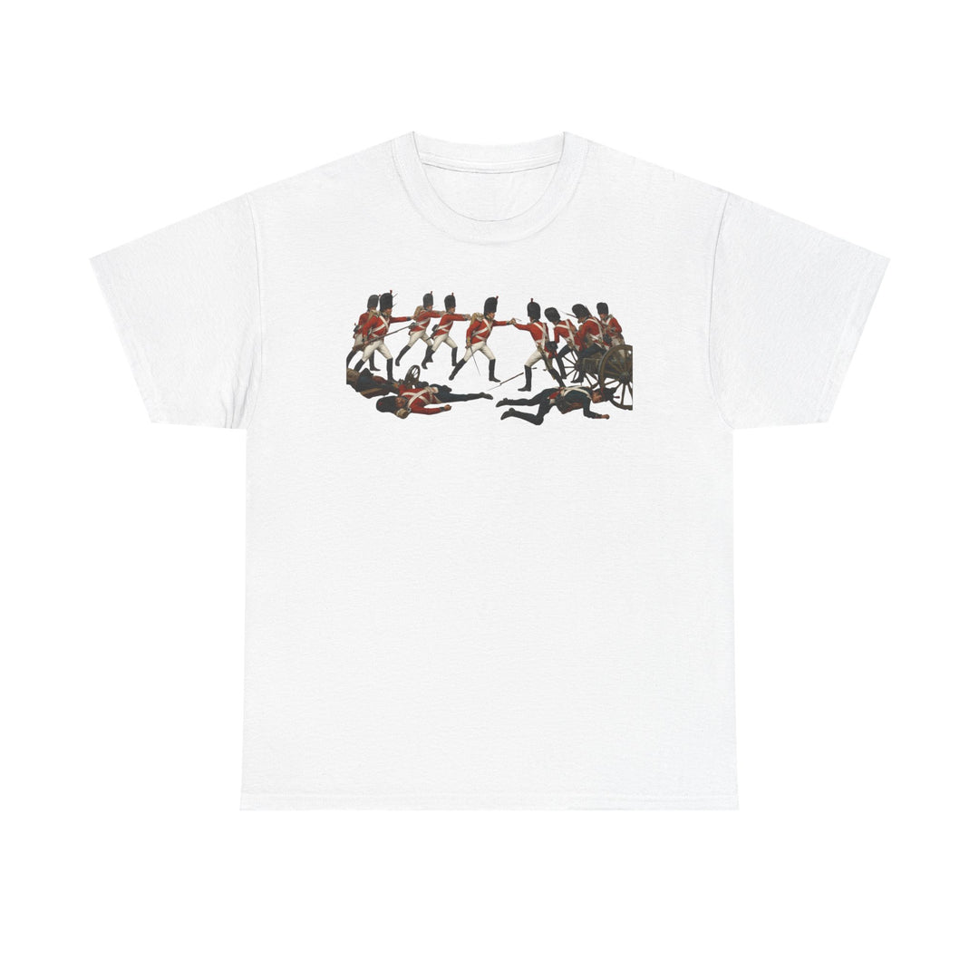 Waterloo Battle T‑Shirt — Historic Napoleonic War Commemorative Tee