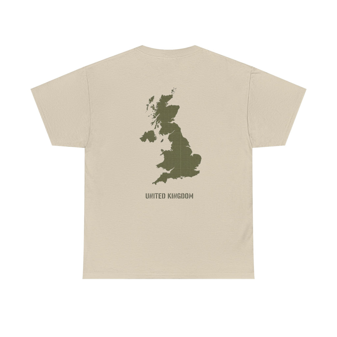 United Kingdom Map Tee — "GALLUS" Streetwear Graphic T-Shirt