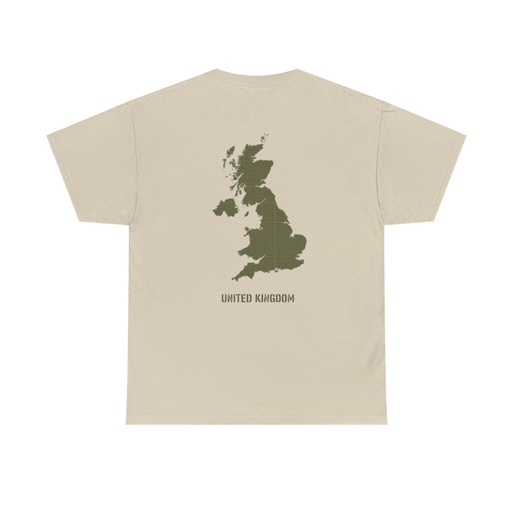 United Kingdom Map Tee — "GALLUS" Streetwear Graphic T-Shirt