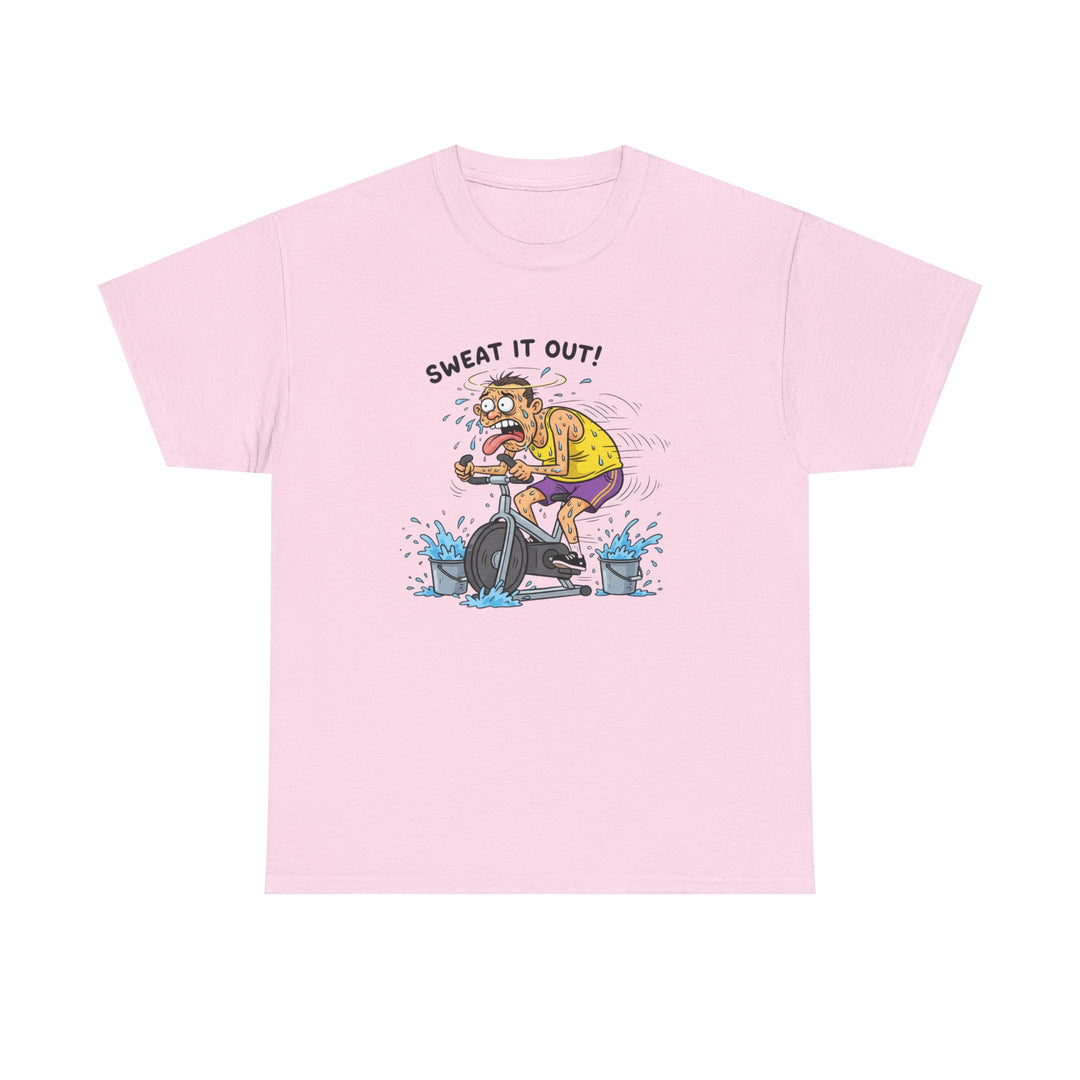 Stay laughing while cycling with the Funny Spin Bike T-Shirt. Comfortable cotton with a witty design, ideal for spin sessions and gym workouts.