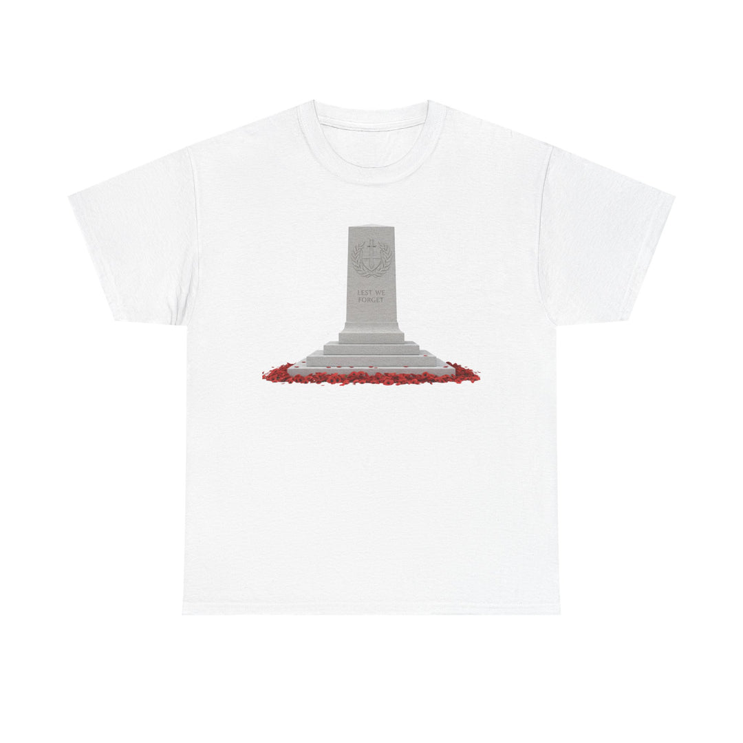 Cenotaph Memorial Tee — Tribute &amp; Remembrance Shirt