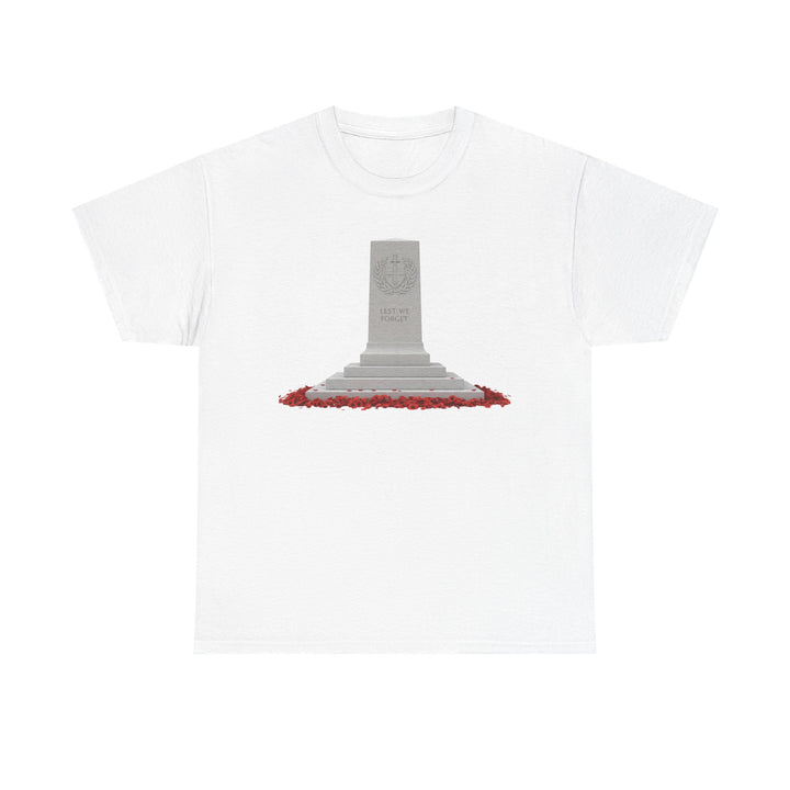 Cenotaph Memorial Tee — Tribute &amp; Remembrance Shirt