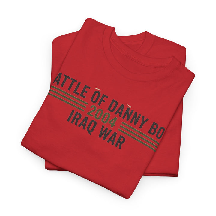 Battle of Danny Boy T-Shirt — Op Telic Iraq 2004 Military Heritage