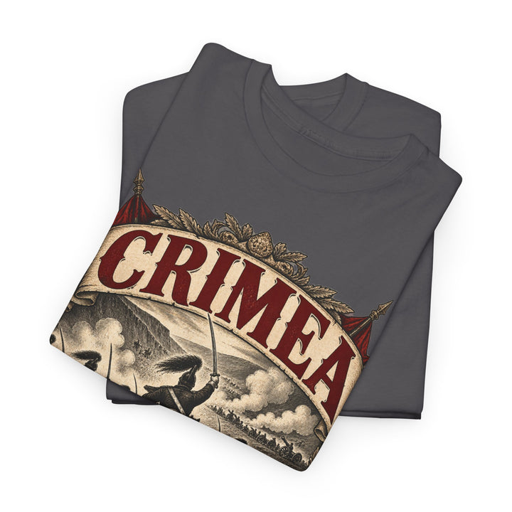 Crimean War T-Shirt — “Charge Now, Argue Later” Military Humour Tee