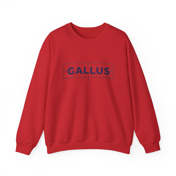 Spain Map Crewneck Sweatshirt — GALLUS Logo Travel Pullover
