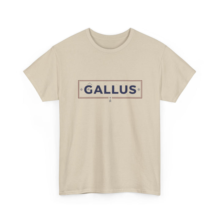 Portugal Map T-Shirt — Gallus Logo Travel Tee
