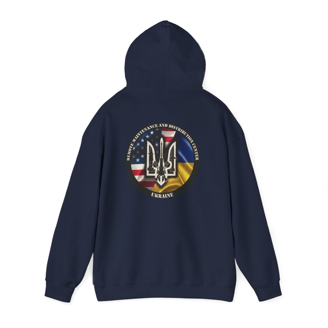 Ukraine Support Hoodie — RDCU US/UKRAINE Design