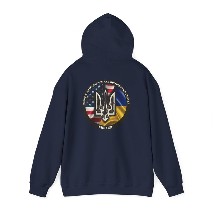 Ukraine Support Hoodie — RDCU US/UKRAINE Design