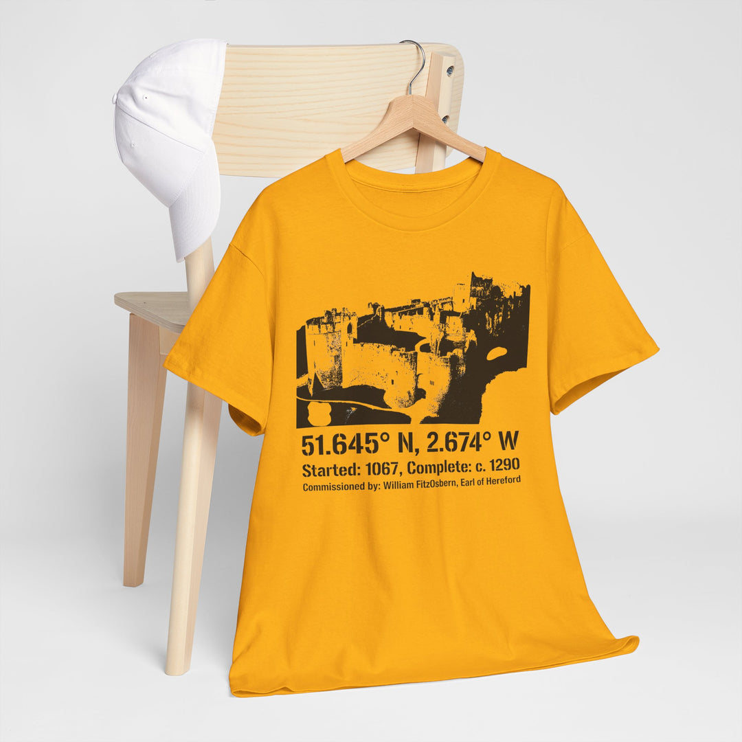 Chepstow Castle T‑Shirt — Historic Landmark Tee for Castle Lovers &amp; Travelers