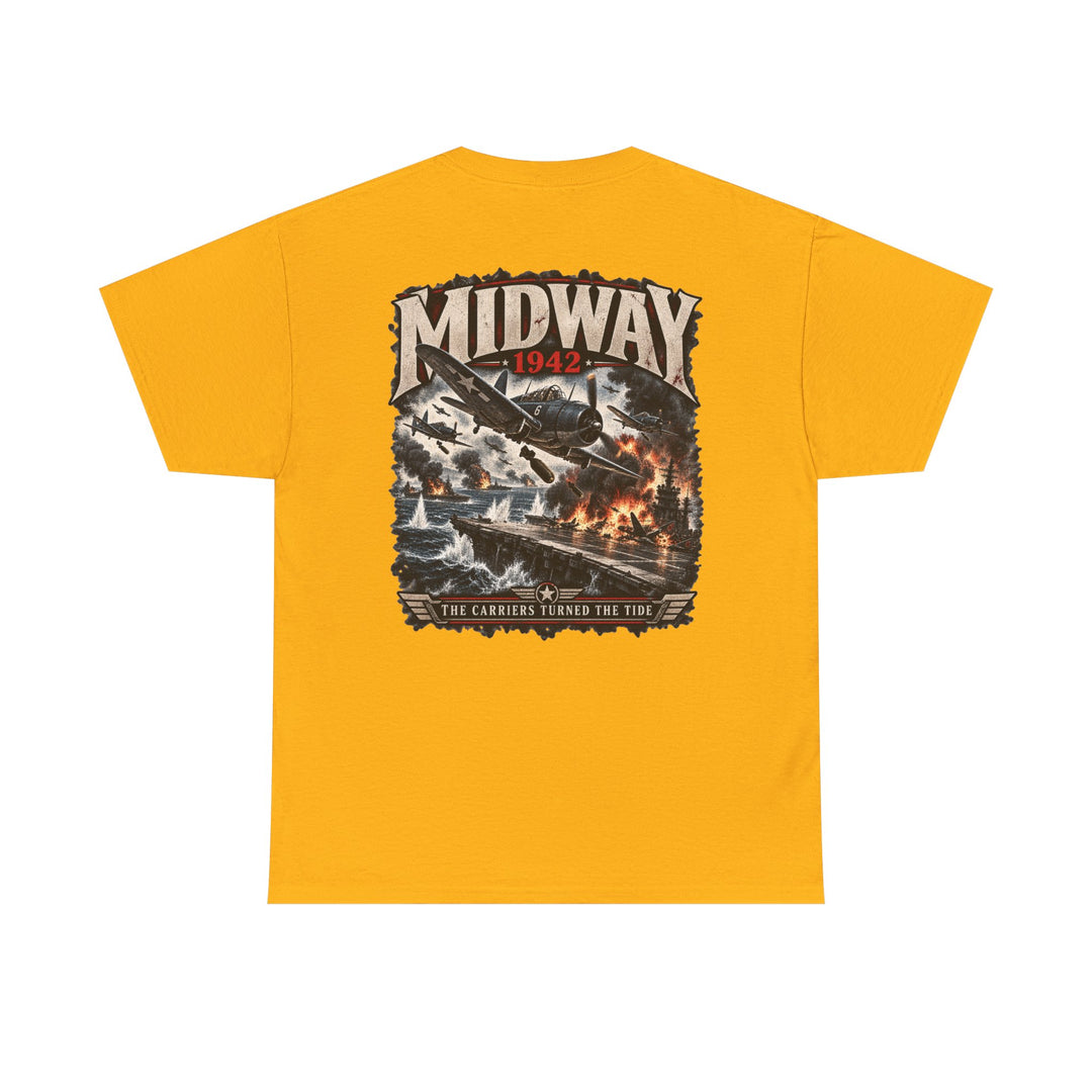 Midway 1942 WWII Aviation T-Shirt — Vintage Battle of Midway Graphic Tee