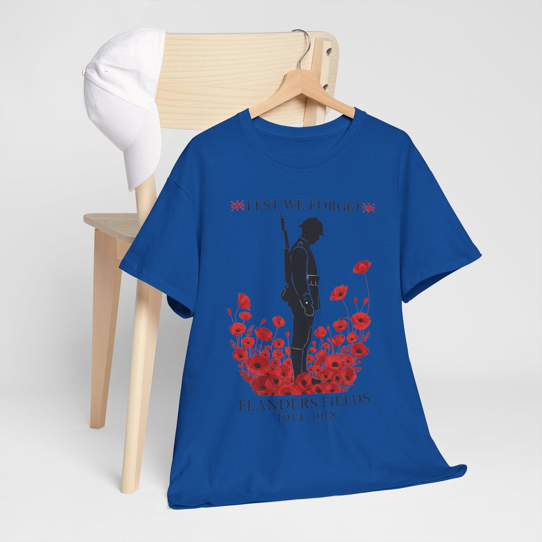 Flanders 1914–1918 T-Shirt — Great War Heritage Graphic