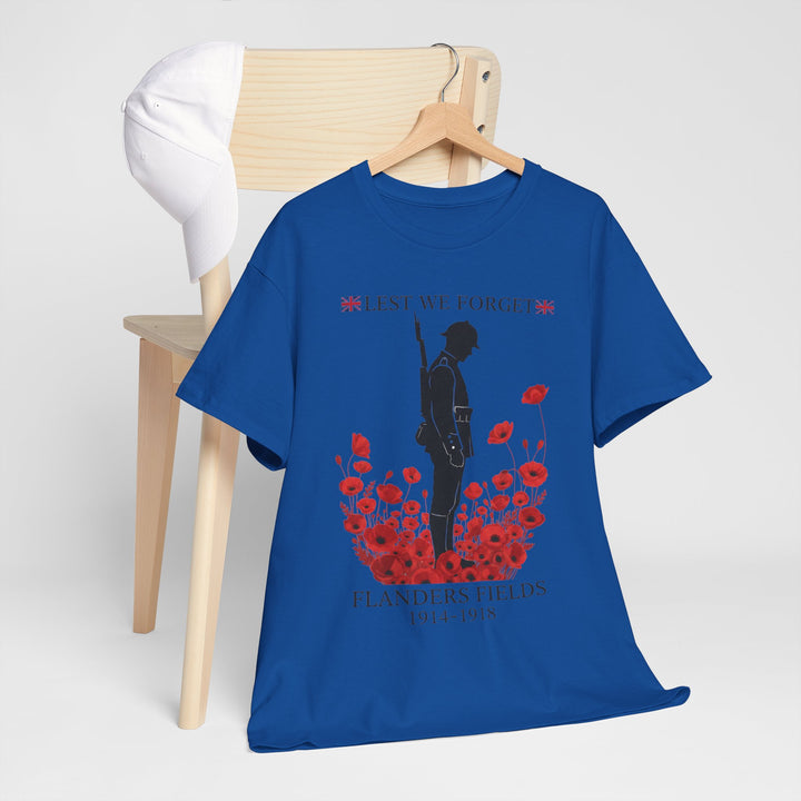 Flanders 1914–1918 T-Shirt — Great War Heritage Graphic