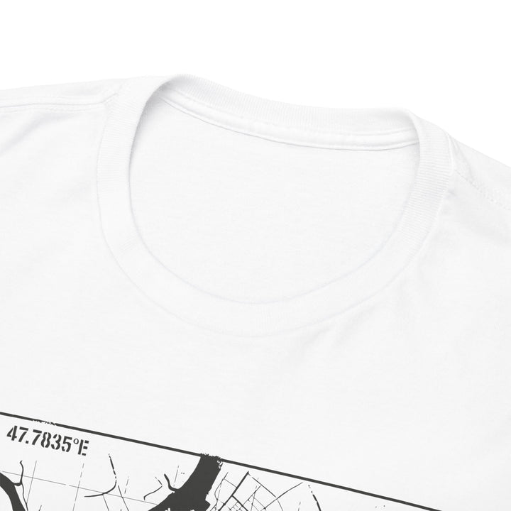 Basra 2003 Vintage Military Map T-Shirt