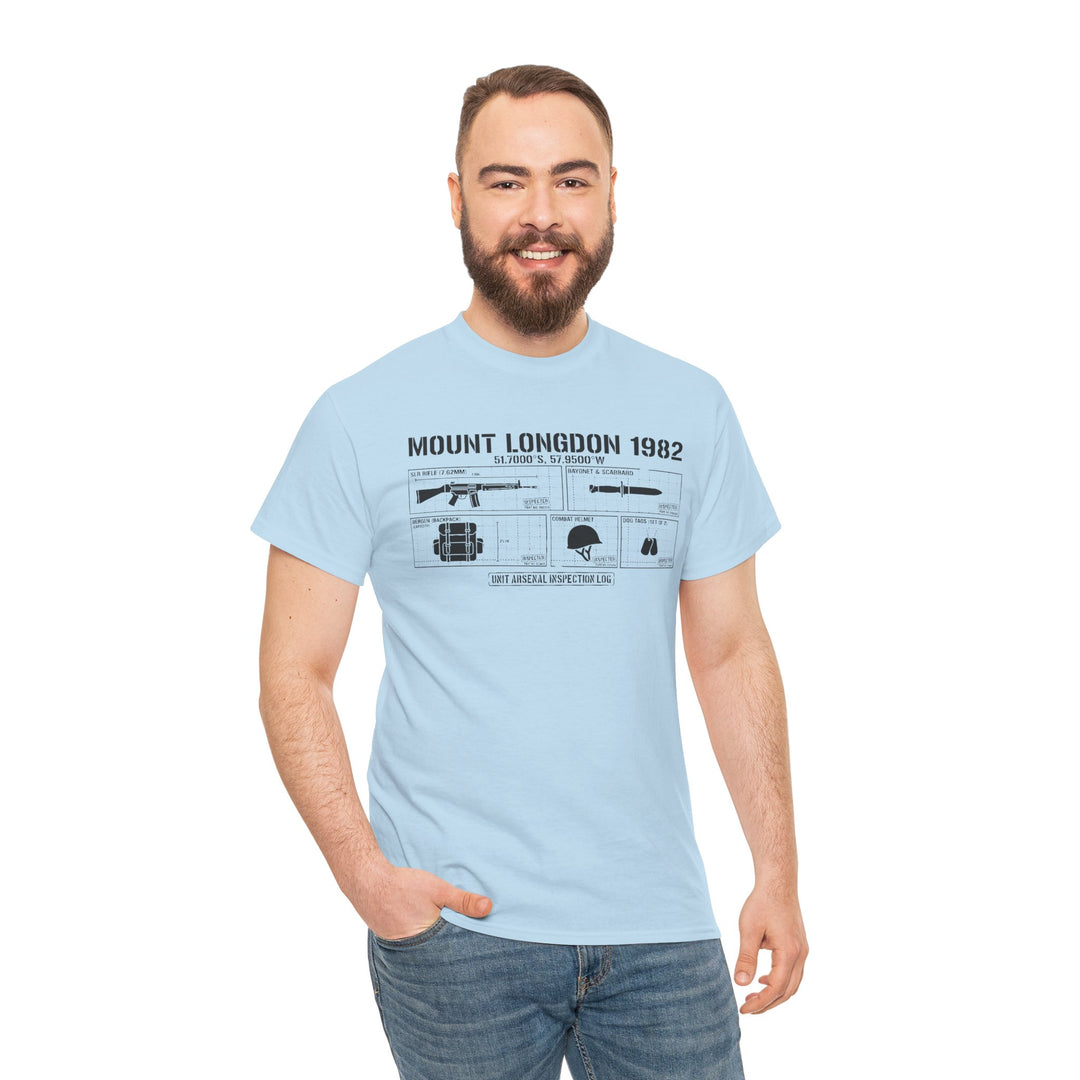 Mount Longdon 1982 T-Shirt — Falklands War Heritage Graphic