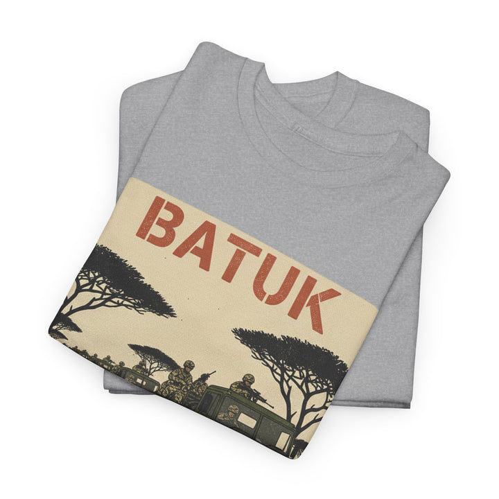BATUK Convoy Operations Tee — Kenya Vintage Military Travel Graphic T‑Shirt