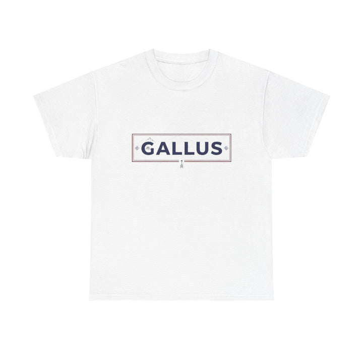 France Map Tee with "GALLUS" Chest Logo